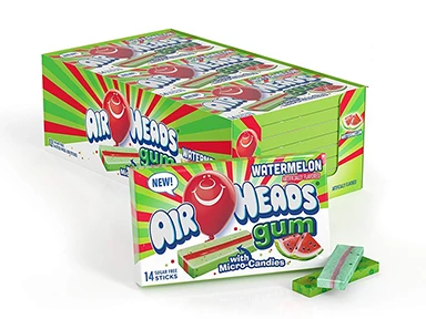 Airheads Gum Watermelon 3 Airheads Gum Watermelon