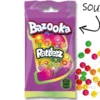 Bazooka Rattlerz SOUR Bag Box Of 24 -AU Candy Sales 2024 bazooka rattlerz sour peg