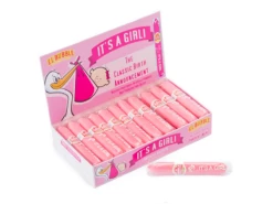 El Bubble Its A Girl Bubblegum Cigars Box Of 36