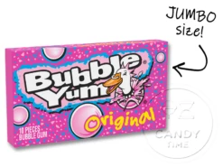 Bubble Yum Original JUMBO 10 Piece Pack Box Of 12