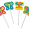 Butterfly Frosted Swirl Lollipops Box Of 12 -AU Candy Sales 2024 butterfly frosted suckers