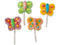 Butterfly Sucker Lollipops Box Of 12