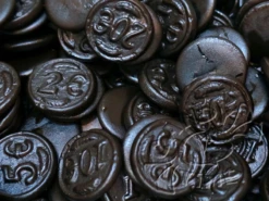 Dutch Licorice Coins