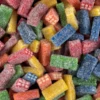 Damel Sour Rainbow Bricks 1kg Bag -AU Candy Sales 2024 damel multi colour rainbow bricks