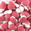 Damel Double Hearts 1kg Bag -AU Candy Sales 2024 damel pink white hearts 75