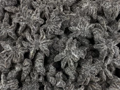 Damel Sugared Black Spiders 1kg Bag