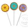 Donut Party Lollipops Box Of 12 1 Donut Party Lollipops Box Of 12 -AU Candy Sales 2024 donut party character suckers