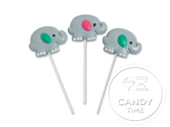 Elephant Lollipops Box Of 12