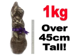 GIANT Marble Chocolate Easter Bunny 1kg Australian Made