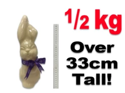 Large White Chocolate Easter Bunny 500g Australian Made