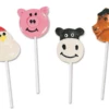 Farm Animal Lollipops Box Of 12 -AU Candy Sales 2024 farm animals characters