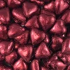 Milk Chocolate Foil Hearts 1Kg Burgundy -AU Candy Sales 2024 foil hearts burgundy