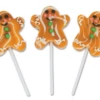 Gingerbread Man Lollipops Box Of 12