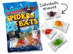 Gummy Spiders And Bats