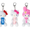 PEZ Hello Kitty Plush Keyring -AU Candy Sales 2024 hello kitty pez plush 2