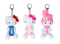 PEZ Hello Kitty Plush Keyring