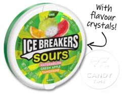 Icebreakers Sours Fruits Sugar Free Mints Box Of 8