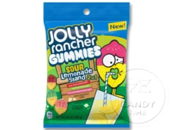 Jolly Rancher Gummies Sour Lemonade Stand Peg Bag Single