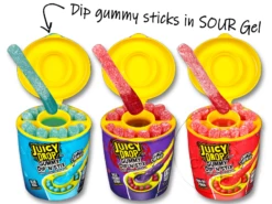 Juicy Drop Gummy Dip N Stix Box Of 8