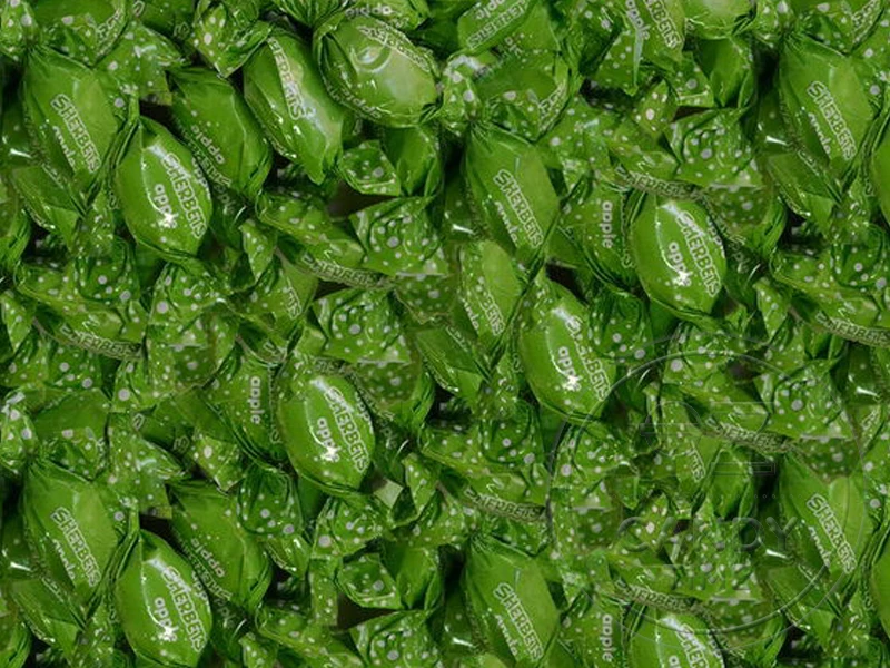 Lolliland Wrapped Apple Sherbets 1kg Bag 3 Lolliland Wrapped Apple Sherbets 1kg Bag