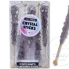 Crystal Rock Candy Sticks Tutti Frutti Light Purple 5 Pack