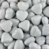 Lolliland Milk Chocolate Foil Hearts 1kg Bag White -AU Candy Sales 2024 lolliland foil hearts white