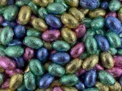 Mini Solid Milk Chocolate Easter Hunting Eggs 500g Bag