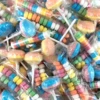 Lolliland Assorted Rainbow Candy 1kg Bag -AU Candy Sales 2024 lolliland rainbow candy 1