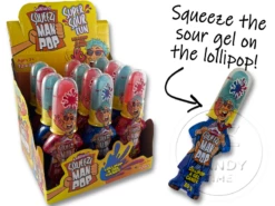 Lolliland Squeezi Man Pop Box Of 12