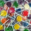 Flat Lollipops Mixed 1kg Bag 125pc -AU Candy Sales 2024 lollipops mixed