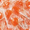 Flat Lollipops Orange 1kg Bag 125pc -AU Candy Sales 2024 lollipops orange