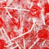 Flat Lollipops Red 1kg Bag -AU Candy Sales 2024 lollipops red