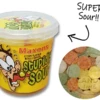 Maxons Stupidly Sour Citrux Mix Tub Box Of 15 -AU Candy Sales 2024 maxons stupidly sour fruits tub