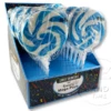 Swirly Mega Pop Blue Box Of 24 -AU Candy Sales 2024 mega swirly pop blue box 24