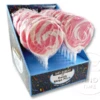Swirly Mega Pop Pink Box Of 24 -AU Candy Sales 2024 mega swirly pop pink box24