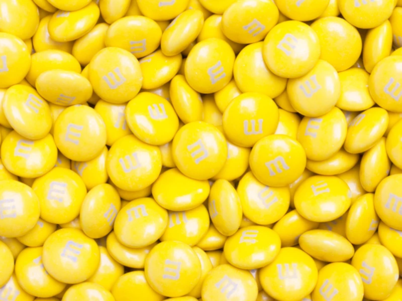 M&Ms Yellow 3 M&Ms Yellow