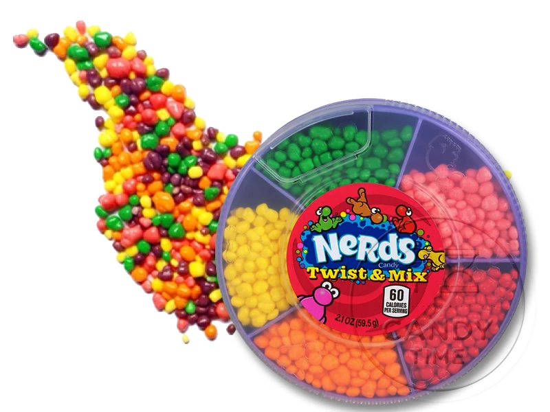 Nerds Twist And Mix Dispenser Box Of 6 3 Nerds Twist And Mix Dispenser Box Of 6