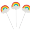 Rainbow Lollipops Box Of 12 -AU Candy Sales 2024 rainbow character sucker