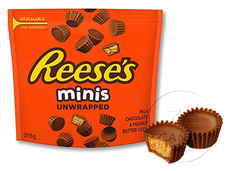 Reeses Minis Unwrapped 215g 3 Reeses Minis Unwrapped 215g