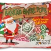 Santa Swirl Flat Tattoo Lollipops 28pce Bag -AU Candy Sales 2024 santas swirl pops 28pce