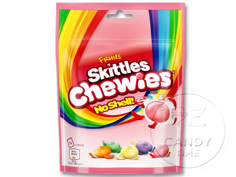Skittles Chewies 137g Pouch Single 3 Skittles Chewies 137g Pouch Single