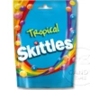 Skittles UK Vegan Tropical Pouch Box Of 15 -AU Candy Sales 2024 skittles tropical pouch