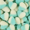 Sour Hearts Blue 1kg Bag -AU Candy Sales 2024 sour hearts blueberry