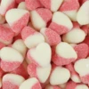 Sour Hearts Red 1kg Bag -AU Candy Sales 2024 sour hearts raspberry
