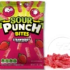 Sour Punch Bites Strawberry Bag Box Of 12 -AU Candy Sales 2024 sour punch bites strawberry 1