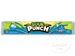 Sour Punch Straws Blue Raspberry Box Of 24