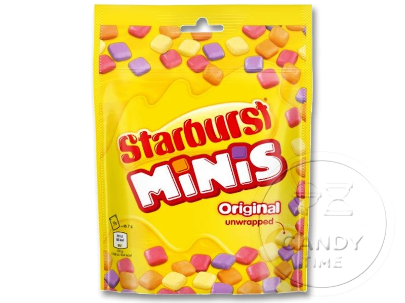 Starburst Minis Vegan Chewy 137g Pouch Single 3 Starburst Minis Vegan Chewy 137g Pouch Single
