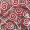 Pink Spiral Lollipops 1kg Bag -AU Candy Sales 2024 sweet treats siwrl lollipops pink