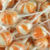 Swirl Ball Lollipops Orange 1kg Bag -AU Candy Sales 2024 swirl ball pops orange