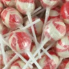 Swirl Ball Lollipops Red 1kg Bag -AU Candy Sales 2024 swirl ball pops red